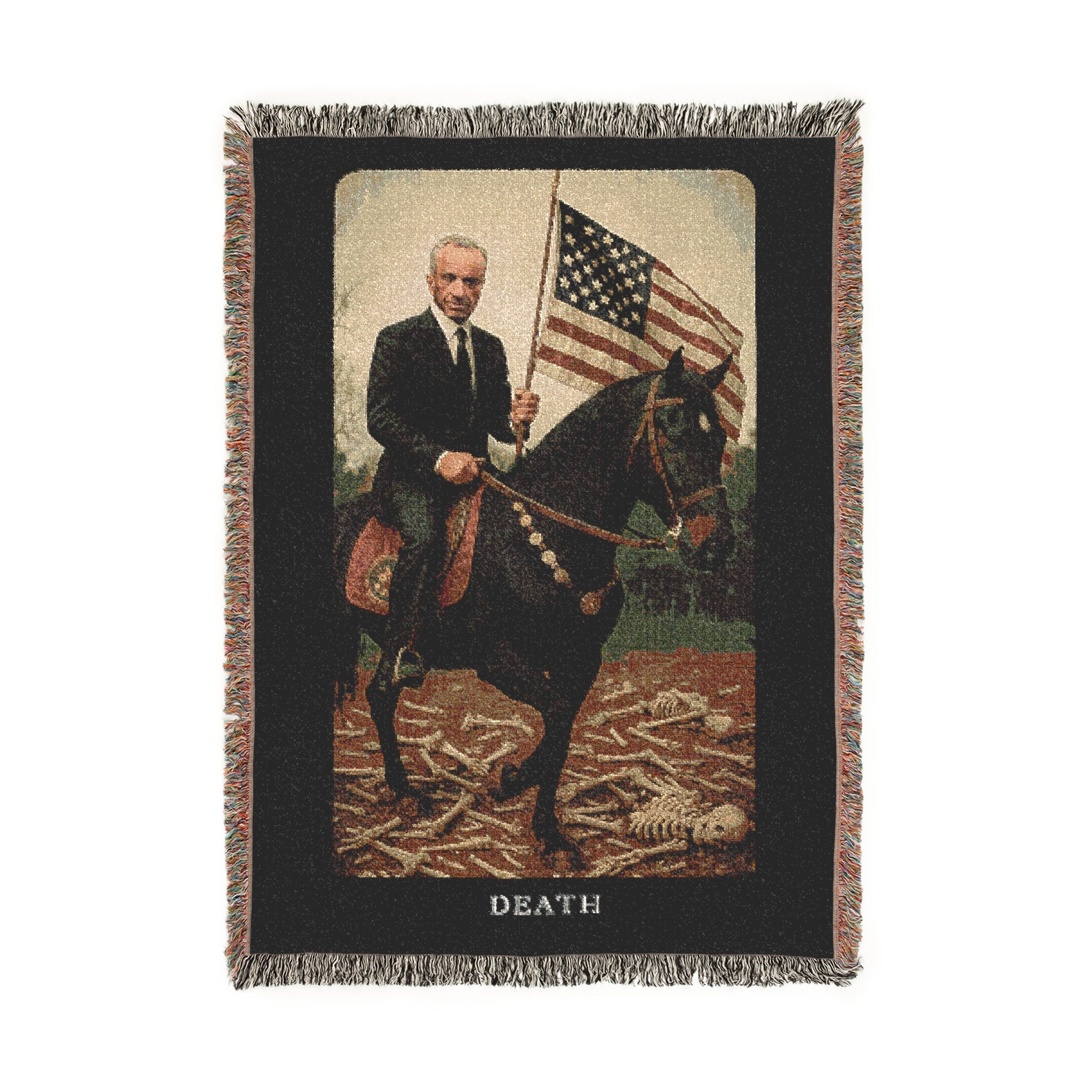 MERICA Tarot: Death Woven Blanket