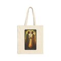 MERICA Tarot: The (EX) Lovers Cotton Canvas Tote Bag