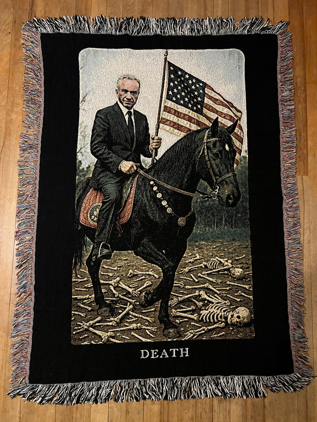 MERICA Tarot: Death Woven Blanket