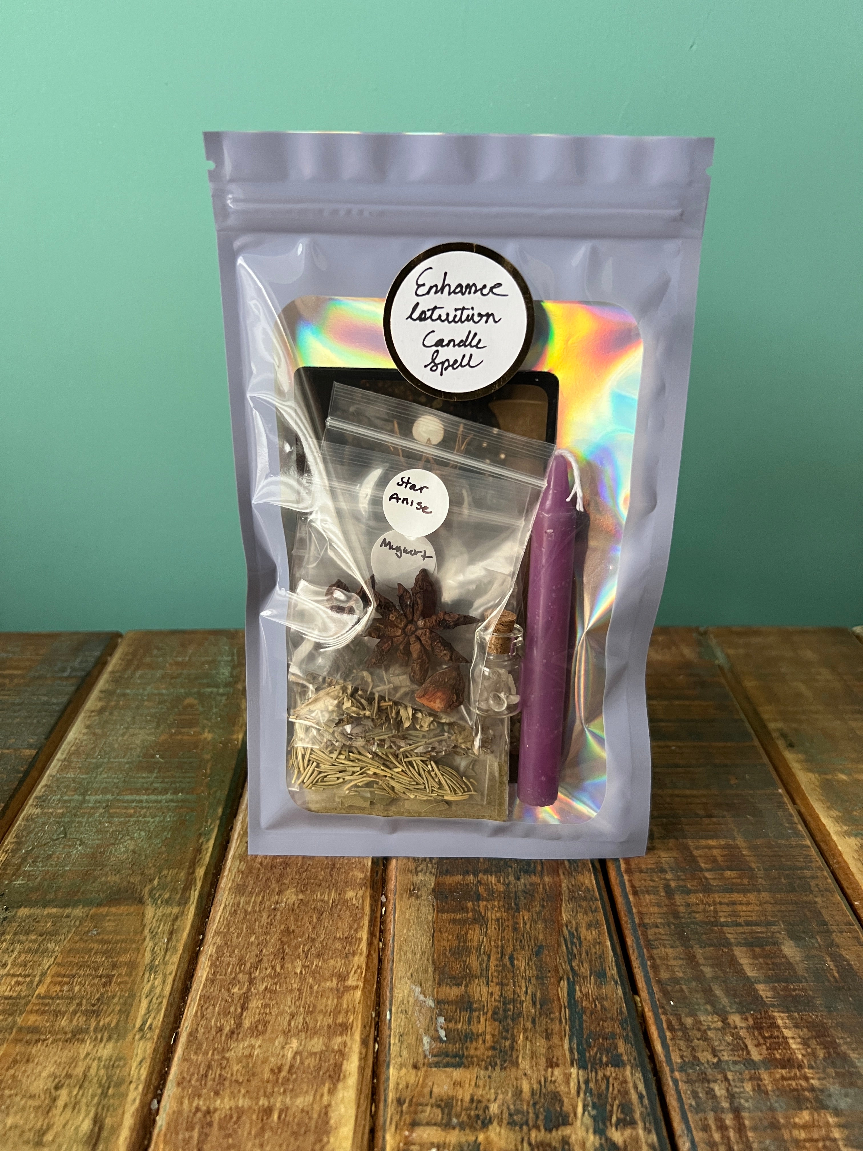 Enhance Intuition Spell Candle