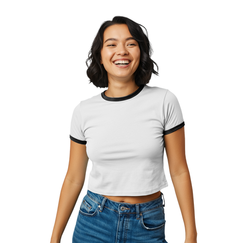 Copy of Women's Ringer Tee - The Devil