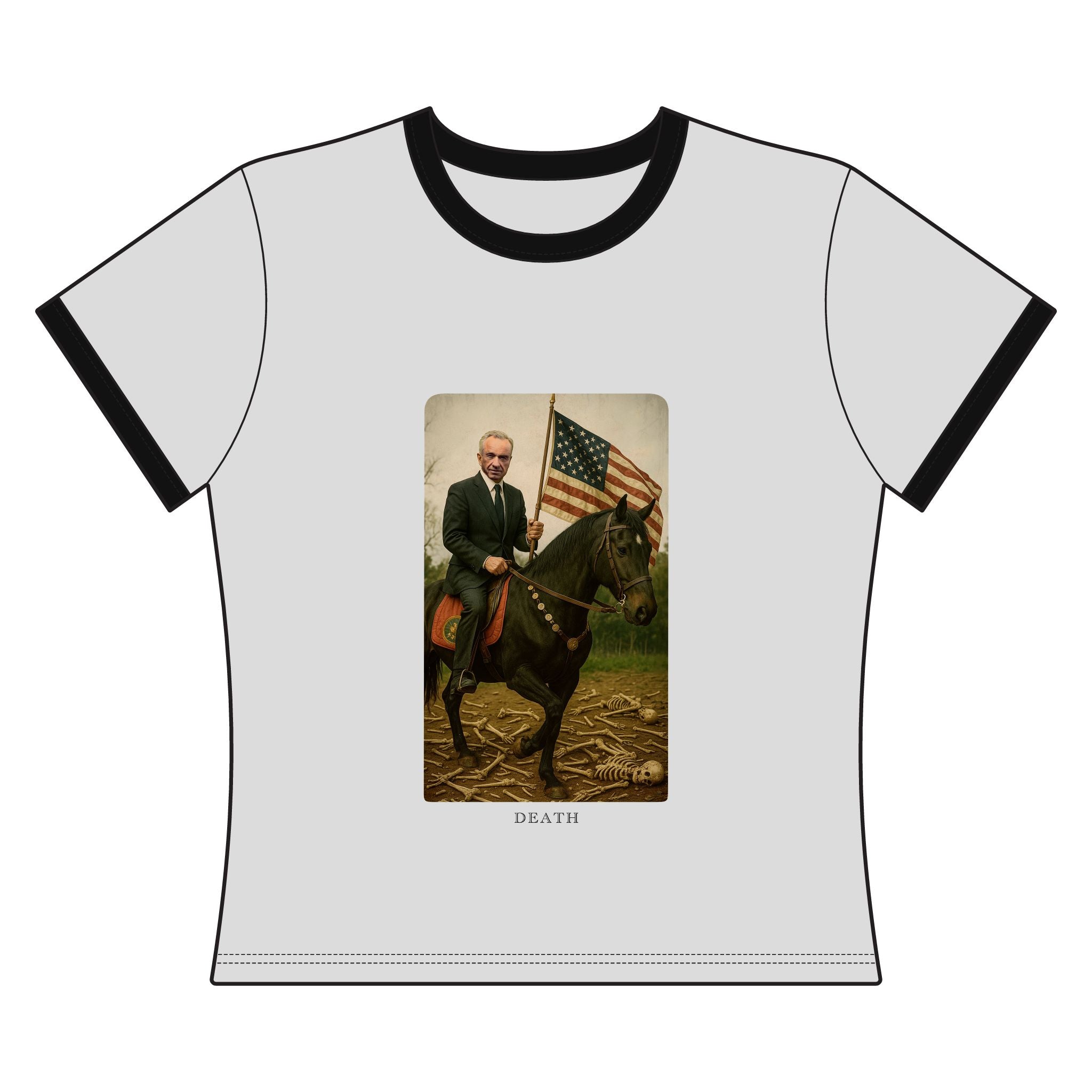 Women's Ringer Tee - Death