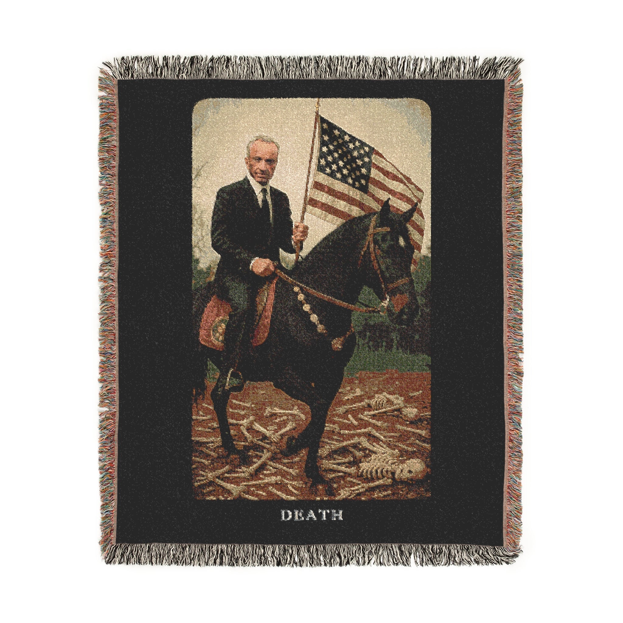 MERICA Tarot: Death Woven Blanket