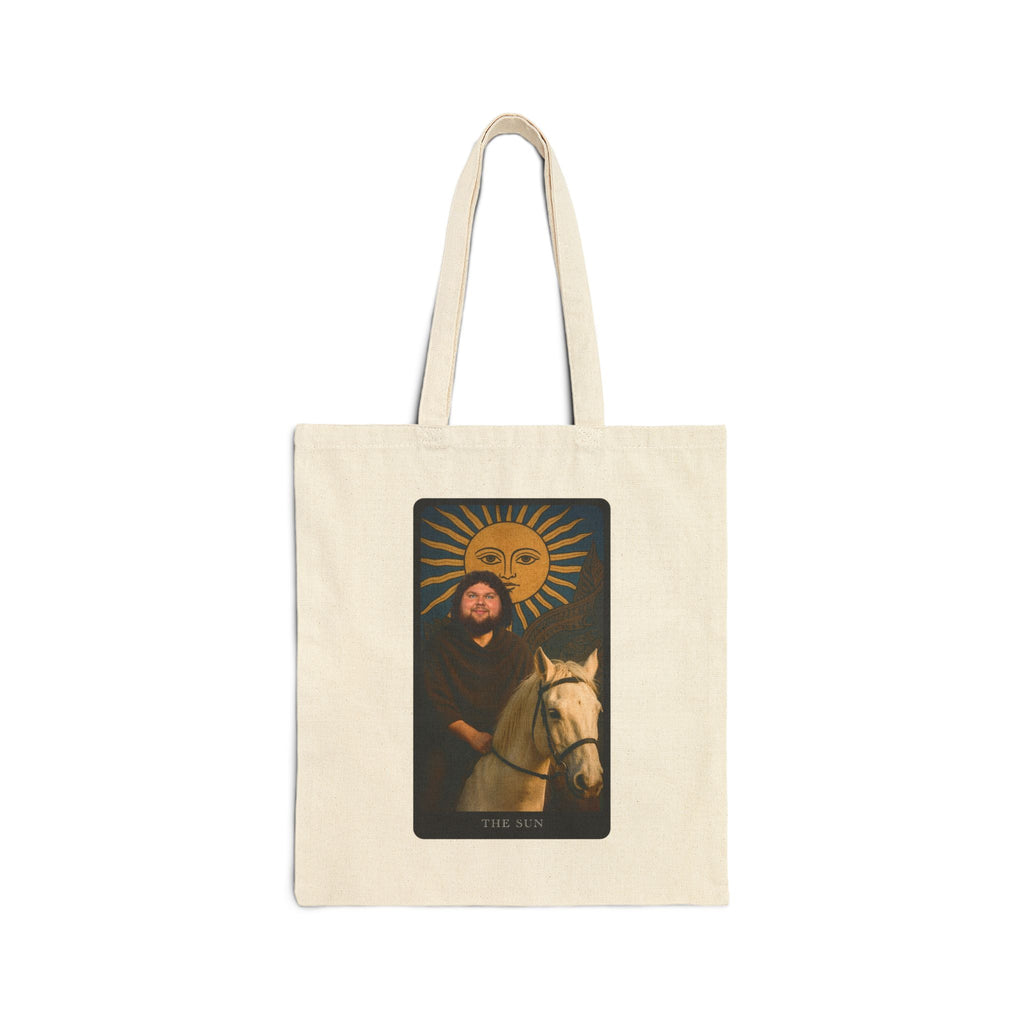 MERICA Tarot: The Sun Cotton Canvas Tote Bag