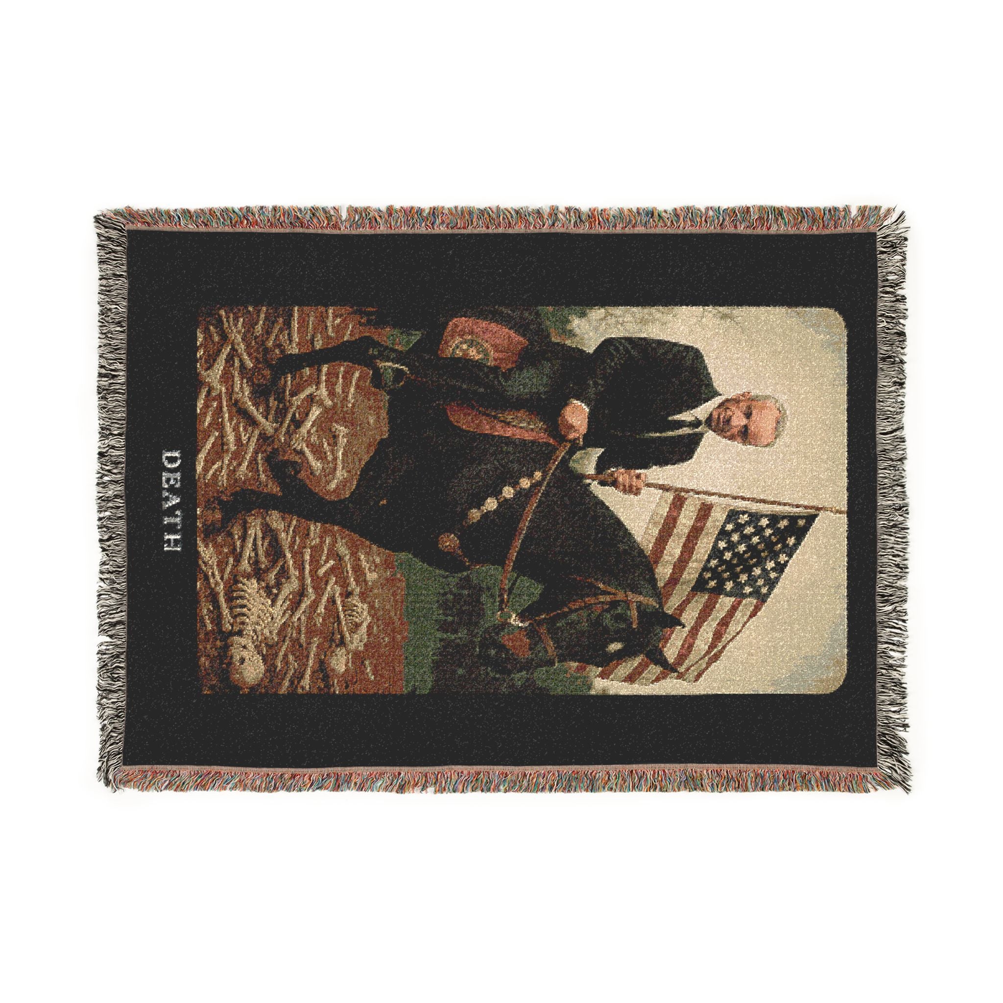 MERICA Tarot: Death Woven Blanket